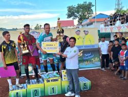 Tutup Turnamen Sepak Bola Bupati Cup 2025, Ini Pesan Bupati Barsel yang Disampaikan Asisten 1