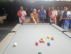 Pj Sekda Bartim, Jadikan Biliar Olahraga Penuh Prestasi