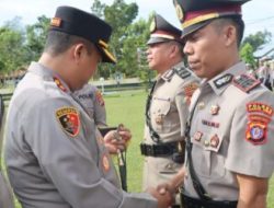 Kapolres Barito Timur Lantik PJU, Sejumlah Pejabat Bergeser