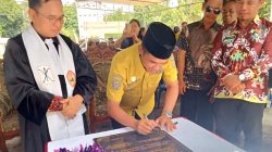 Gereja Getsemani GKE Bambure Raya Diresmikan Wabup Barsel