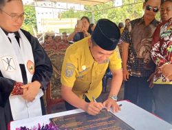 Gereja Getsemani GKE Bambure Raya Diresmikan Wabup Barsel