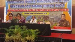 Kalteng Gelar Konsultasi Publik Tahura: Pemprov Matangkan Rancangan Blok Pengelolaan Baru