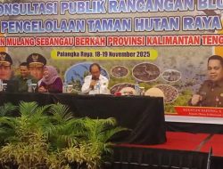 Kalteng Gelar Konsultasi Publik Tahura: Pemprov Matangkan Rancangan Blok Pengelolaan Baru