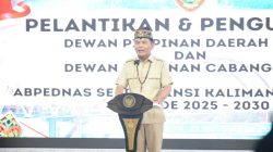 Gubernur Agustiar Kukuhkan Pengurus DPD ABPEDNAS Kalteng 2025–2030