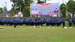 Pemkab Bartim Gelar Upacara Rangkaian HUT KORPRI ke-54, HUT PGRI dan Hari Guru Nasional