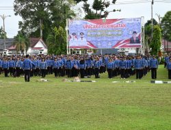 Pemkab Bartim Gelar Upacara Rangkaian HUT KORPRI ke-54, HUT PGRI dan Hari Guru Nasional